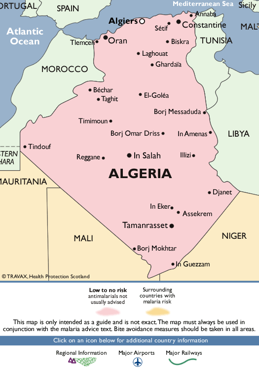 Travel vaccination information for Algeria, travel vaccines for Travel vaccination information for Algeria, travel vaccines for